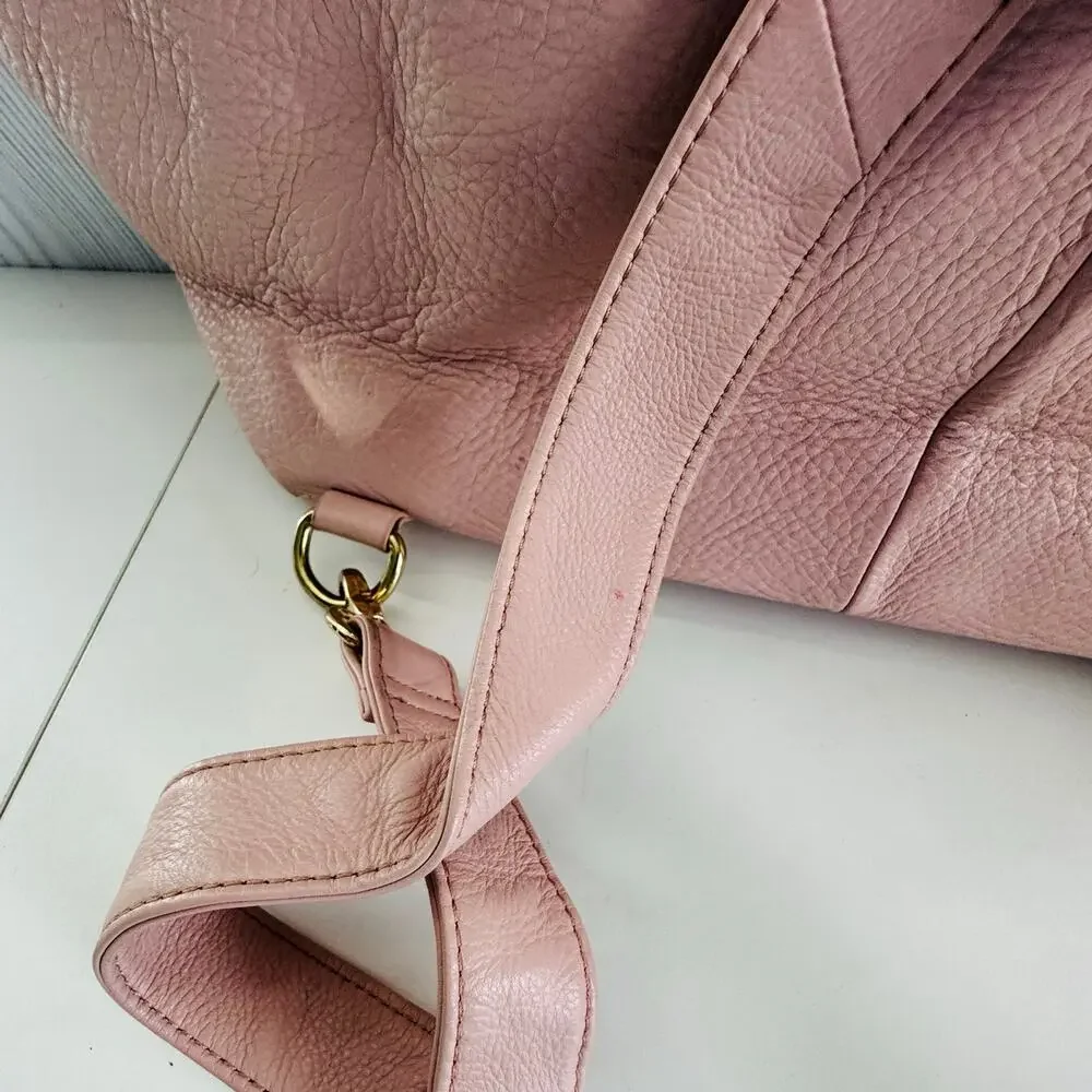 HTF Lily Jade Blush Lorie Diaper Bag Backpack Purse Tote ((READ)